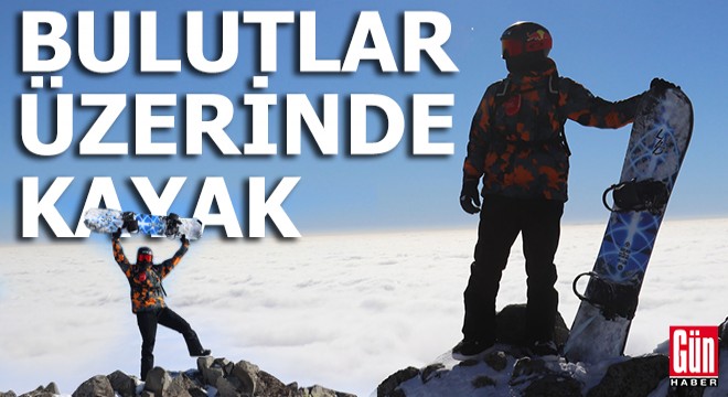 Bulutlar üzerinde kayak