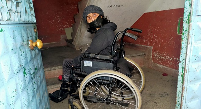 Burcu'nun engelli aracını çalıp parçaladılar