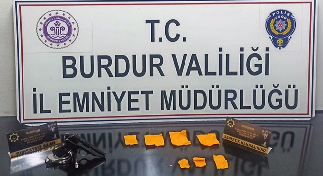 Burdur'da uyuşturucu operasyonu