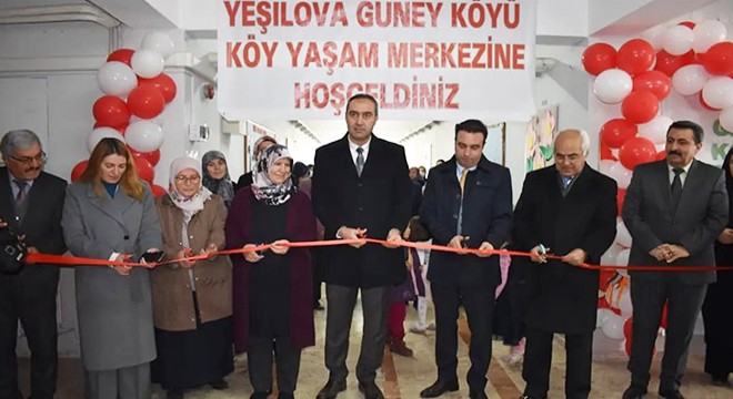 Burdur da 25 inci Köy Yaşam Merkezi açıldı