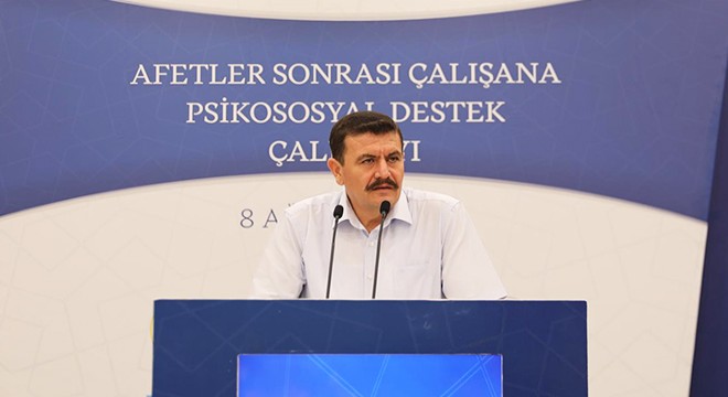 Burdur da Afetler Sonrası Çalışana Psikososyal Destek Çalıştayı