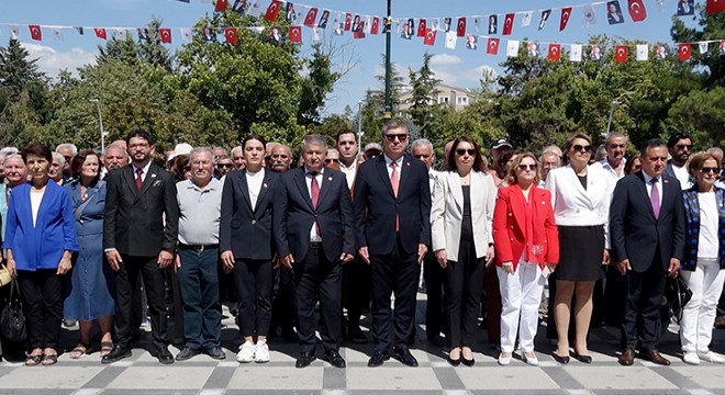 Burdur da CHP nin kuruluş yıl dönümü kutlandı