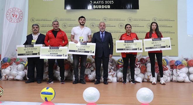 Burdur da amatör spor kulüplerine destek