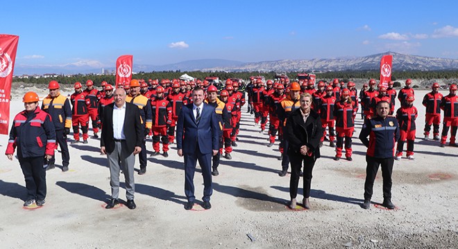 Burdur da  arama, kurtarma  tatbikatı