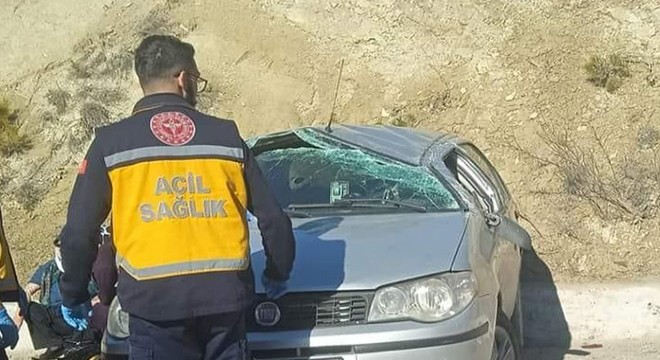 Burdur da kaza: 2 yaralı