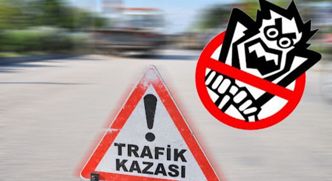 Burdur da trafik kazası: 1 yaralı