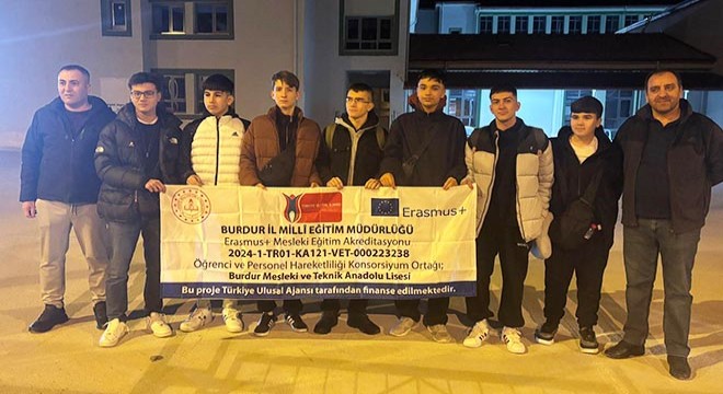 Burdurlu öğrenciler İtalya da