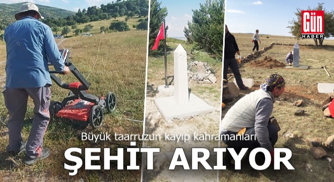 Büyük Taarruz'un kayıp şehitlerini, jeoradar buluyor