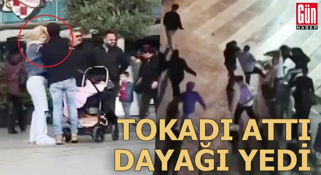 Büyükçekmece de eşine tokat attı; çevredekiler darbetti