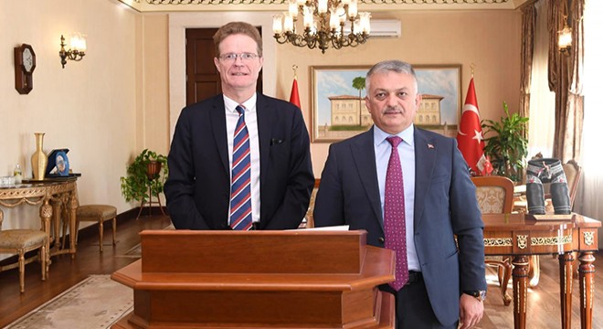 Büyükelçi Landrut, Vali Yazıcı'yı ziyaret etti