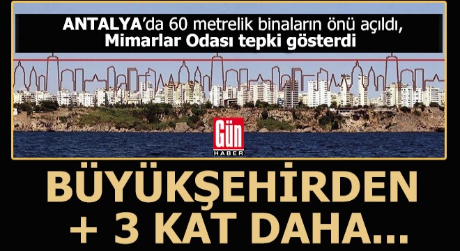 Büyükşehirin 15 kat izni yargıya taşındı