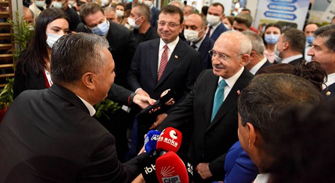 CHP Lideri Kılıçdaroğlu Muratpaşa standında