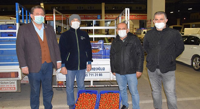 CHP'li Özer'den hal ziyareti