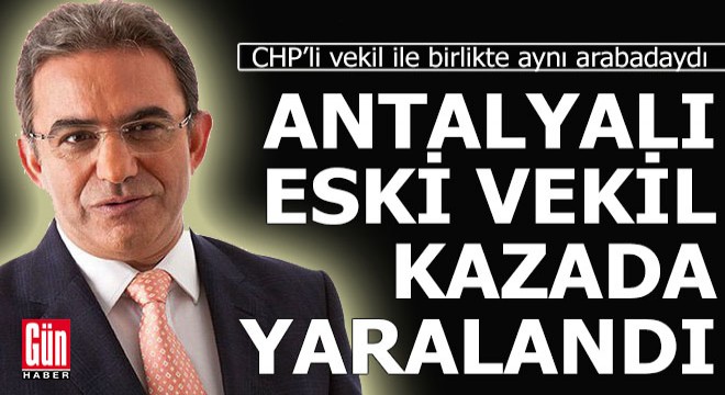 CHP'li eski vekil Çetin Osman Budak kaza geçirdi