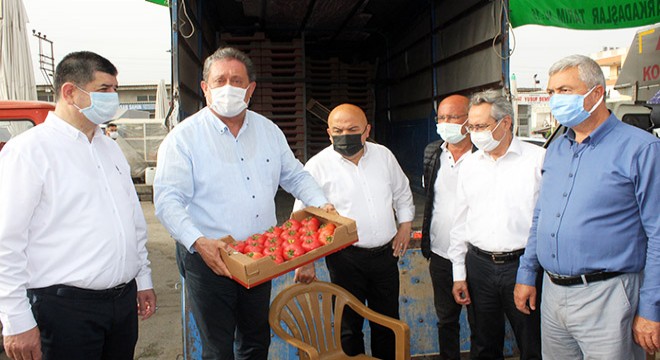 CHP'li heyetten Serik'te ziyaretler
