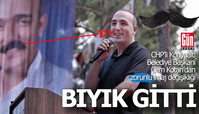 CHP'li başkandan bıyıklara zorunlu veda