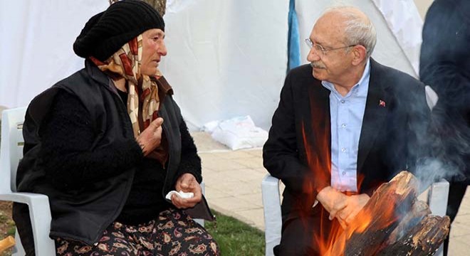 Kılıçdaroğlu nun geceyi geçirdiği çadır görüntülendi