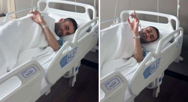 CZN Burak hastaneye yatırıldı