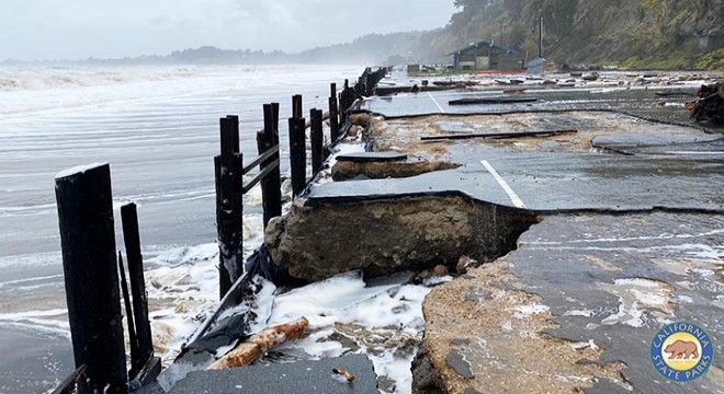 California’daki sel felaketinin nedeni: Atmosferik Nehir