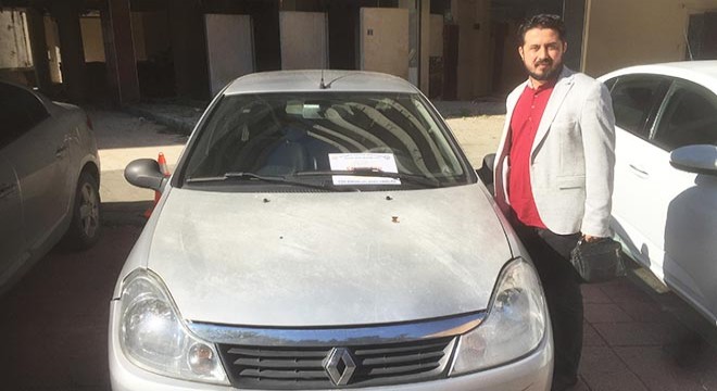 Çalınan dizel aracını benzinli olarak buldu