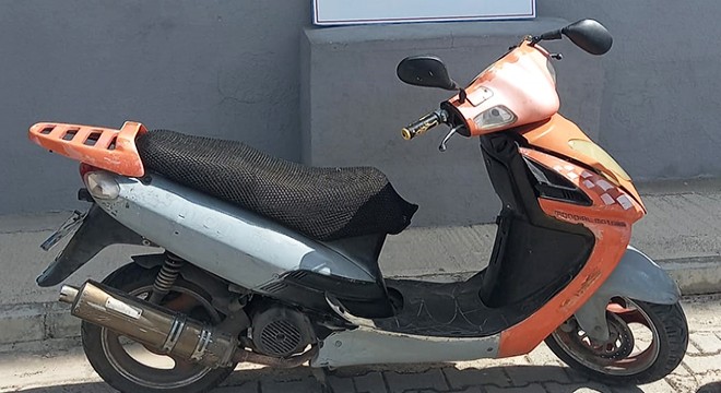 Çalıntı motosikletle kaçarken yakalandı