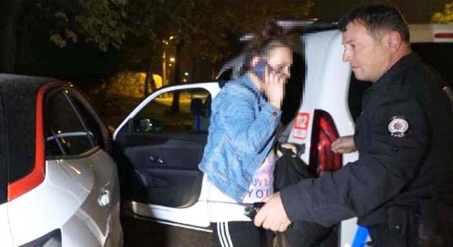 Çalıntı otomobille sevgiliyle 8 saat şehir turu