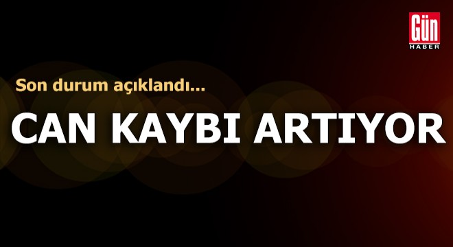 Can kaybı artıyor