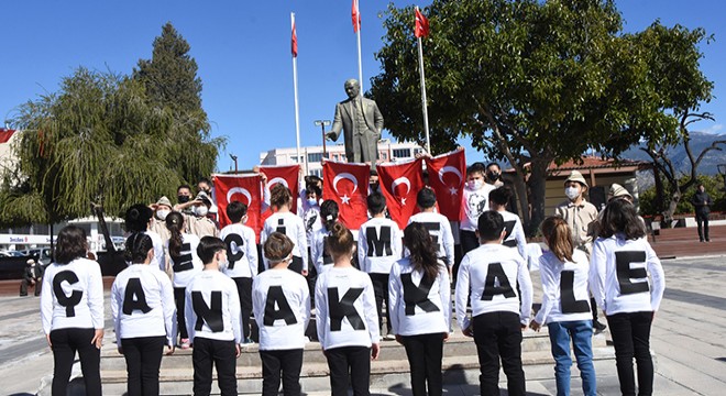 Çanakkale Zaferi'nin yıl dönümü Demre'de kutlandı