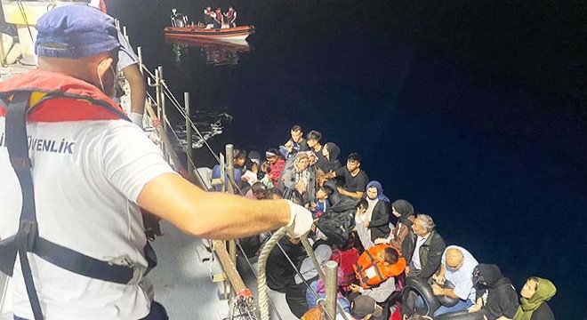 Çanakkale’de 38 kaçak göçmen yakalandı