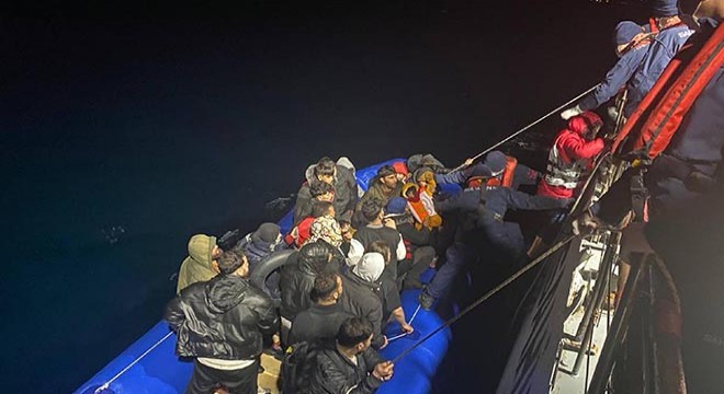 Çanakkale'de 46 kaçak göçmen yakalandı
