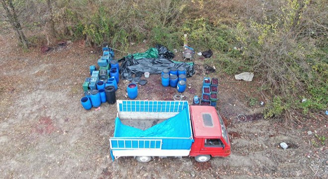 Çanakkale'de 6 bin 650 litre sahte şarap ele geçirildi