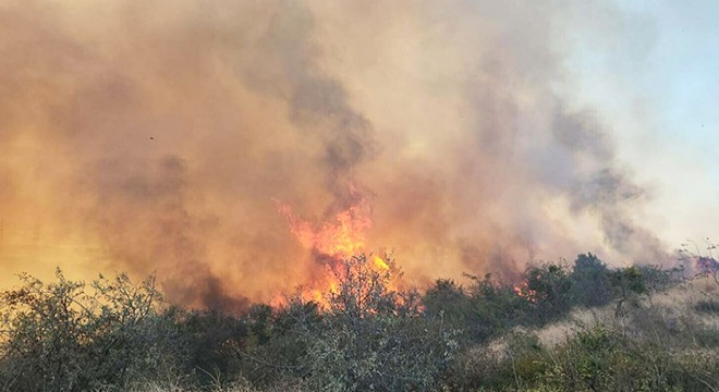 Çanakkale'deki yangın, 16 saatte kontrol altına alındı