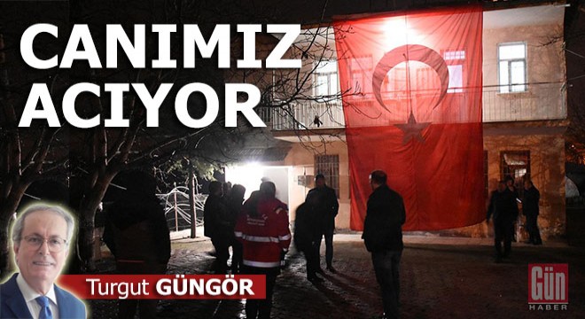 Canımız acıyor