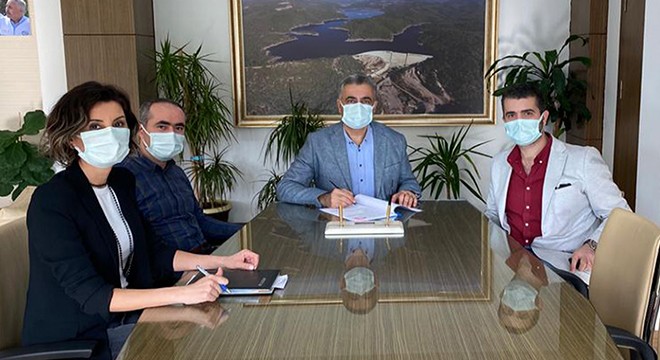 Çardak Topsurlar Göleti ikmali sözleşmesi imzalandı