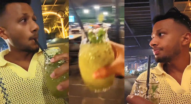 Çatışmanın ortasında limonata keyfi