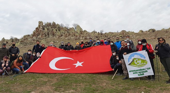 Çay Dağcılık Kulübü Kadınana da yürüdü