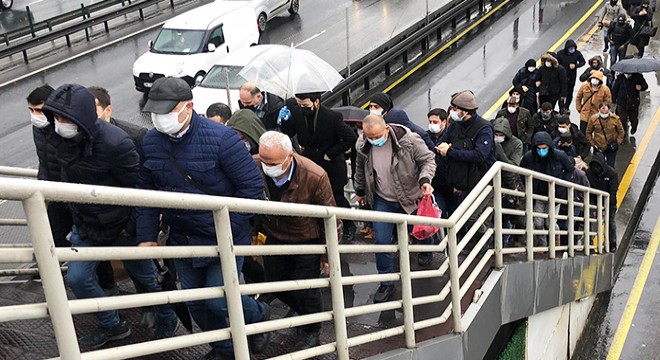 Cevizlibağ'da yoğunluk; "Üst üste geldik"