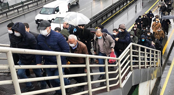 Cevizlibağ da yoğunluk;  Üst üste geldik 