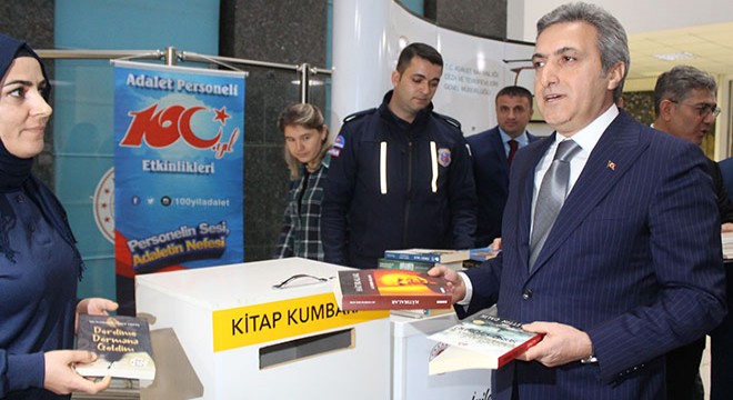 Ceza infaz kurumu kütüphanesi için kitap bağışı kampanyası