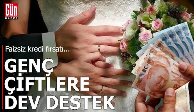 Çiftlere evlilik desteği: Faizsiz kredi fırsatı