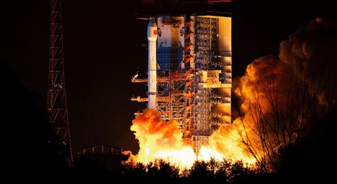 Çin,  Lijian-1  roketiyle dokuz uyduyu uzaya gönderdi