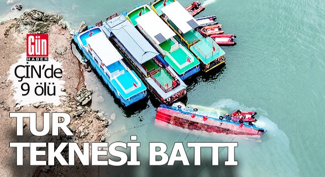 Çin de tur teknesi battı; 9 ölü, 70 yaralı