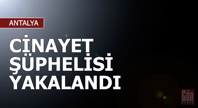 Cinayet şüphelisi cami tuvaletinde yakalandı