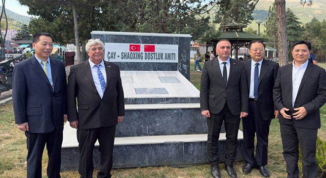 Çinli kardeş şehir yöneticileri Çay'da
