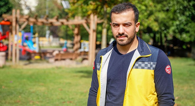 Cip sürücüsünün ambulans şoförüyle 'ters yön' tartışması