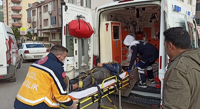 Cipin, bisikletli Harun'u 15 metre sürüklediği kaza kamerada