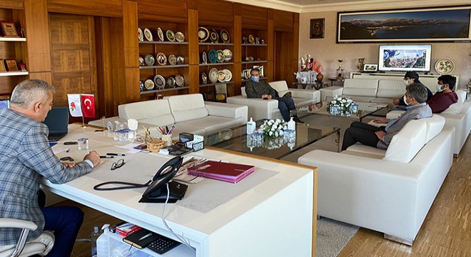 Çıralı Deniz Kaplumbağaları Kooperatifi'nden belediyeye ziyaret