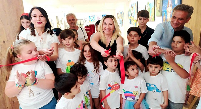 Çocukların ressam olma heyecanı