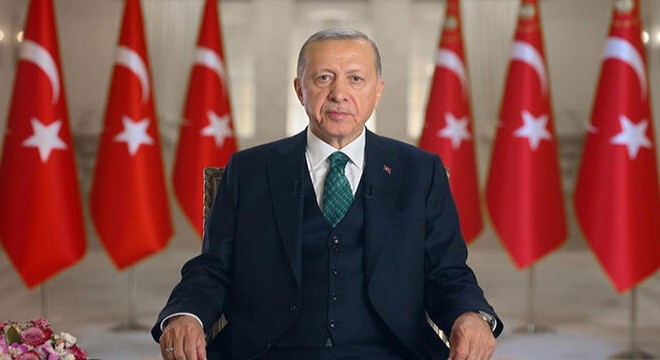 Cumhurbaşkanı Erdoğan dan  1 Mayıs  mesajı