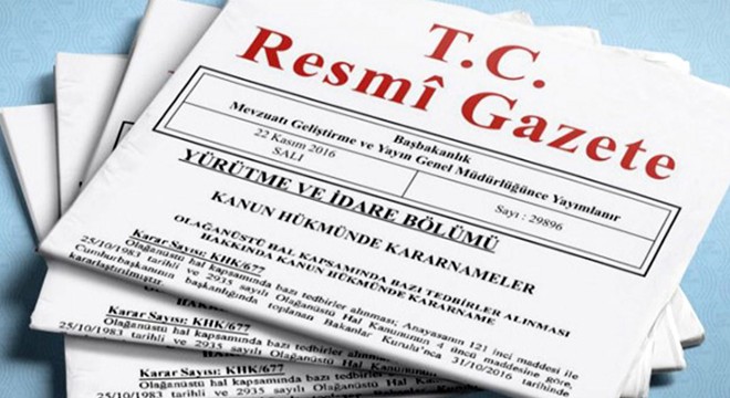 Cumhurbaşkanlığı Atama Kararları Resmi Gazete'de